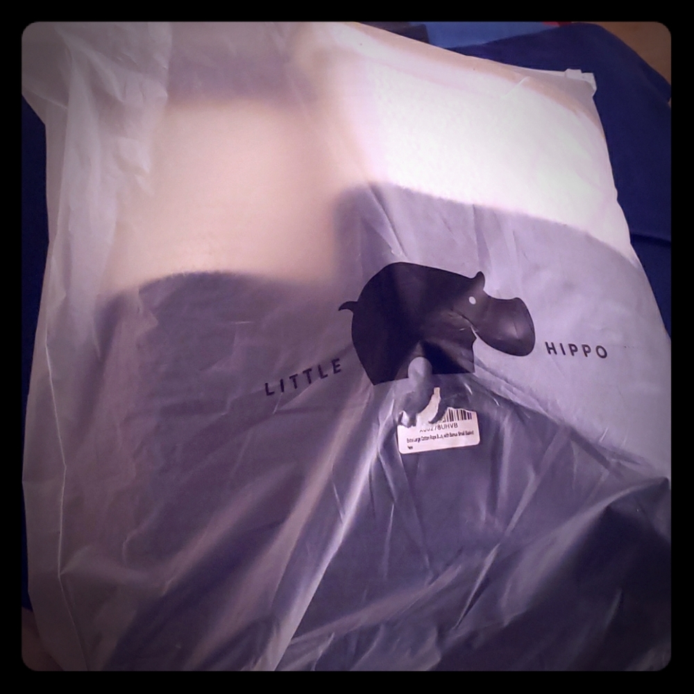 Little Hippo Cotton Basket + Small Basket